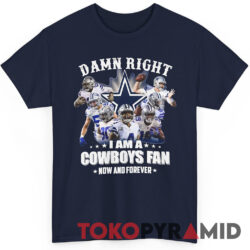 Vintage Dawn Right I Am A Cowboys Fan Shirt