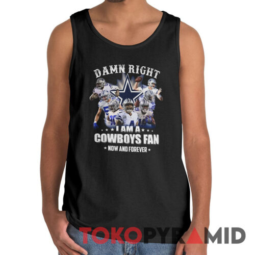 Vintage Dawn Right I Am A Cowboys Fan Tank Top Vintage Dawn Right I Am A Cowboys Fan Tank Top