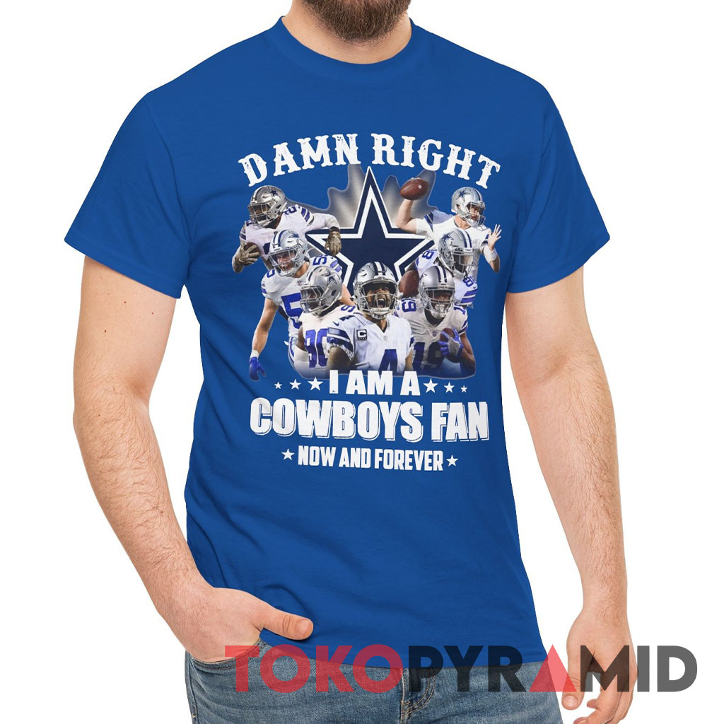 Vintage Dawn Right I Am A Cowboys Fan Tee Vintage Dawn Right I Am A Cowboys Fan Tee