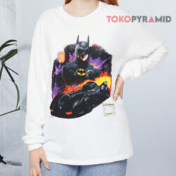 Vintage DC Comics 1989 Batman Batmobile Shirt 4 Vintage Dc Comics 1989 Batman Batmobile Long sleeved