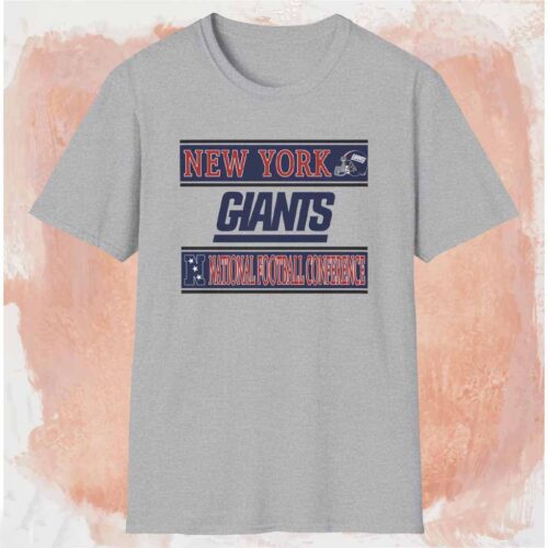 Vintage Deadstock 90s New York Giants Shirt Grey T shirt