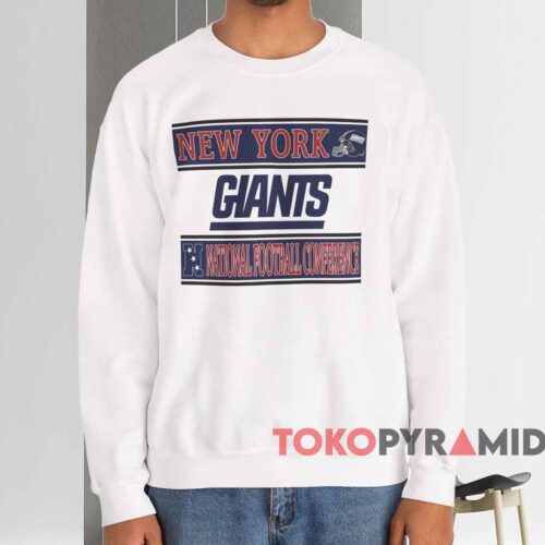 Vintage Deadstock 90s New York Giants Shirt White Sweatshirt