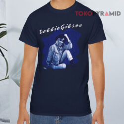 Vintage Debbie Gibson 1998 Shirt 4 Vintage Debbie Gibson 1998 Navy T shirt