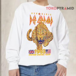 Vintage Def Leppard 1983 United States Tour Shirt 3 Vintage Def Leppard 1983 United States Tour Sweatshirt