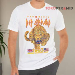 Vintage Def Leppard 1983 United States Tour White T shirt