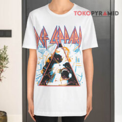 Vintage Def Leppard Hysteria 1998 White T shirt