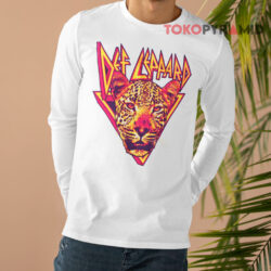 Vintage Def Leppard Leopard Long sleeved