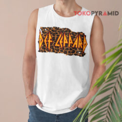 Vintage Def Leppard Leopard Print Shirt 2 Vintage Def Leppard Leopard Print Tank Top