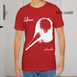 Vintage Deftones Adrenaline Shirt 4 Vintage Deftones Adrenaline Red T shirt