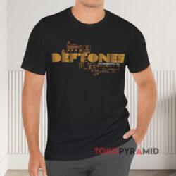 Vintage Deftones Band Tour 2006 Black T shirt