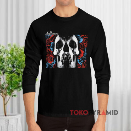 Vintage Deftones Self Titled Skull Roses Long sleeved Vintage Deftones Self Titled Skull Roses Long sleeved