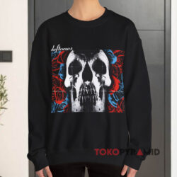Vintage Deftones Self Titled Skull Roses Shirt 3 Vintage Deftones Self Titled Skull Roses Sweatshirt