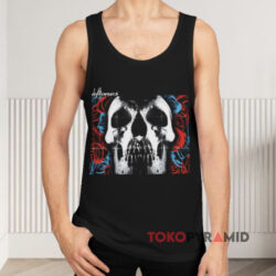Vintage Deftones Self Titled Skull Roses Shirt 2 Vintage Deftones Self Titled Skull Roses Tank Top