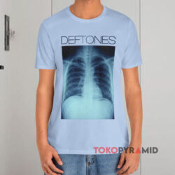 Vintage Deftones X ray 2012 Tour Blue T shirt
