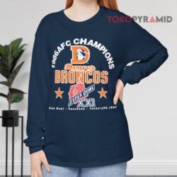 Vintage Denver Broncos 1986 AFC Champions Shirt 4 Vintage Denver Broncos 1986 Afc Champions Long sleeved
