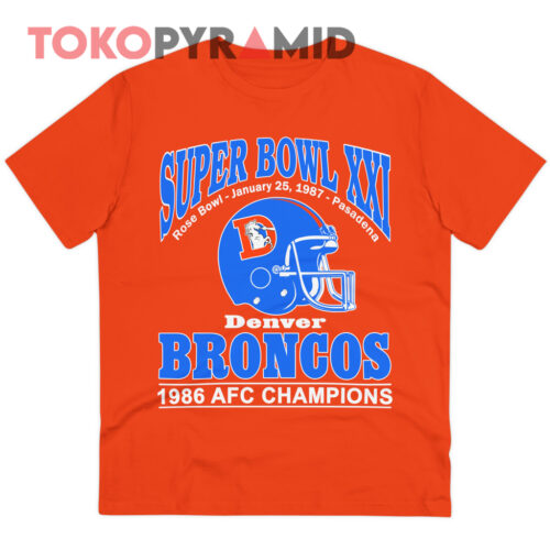 Vintage Denver Broncos 1987 Rose Bowl T shirt Vintage Denver Broncos 1987 Rose Bowl T shirt