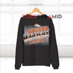 Vintage Denver Broncos Football 1960 Black Sweatshirt