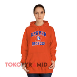 Vintage Denver Broncos Logo 7 Shirt 4 Vintage Denver Broncos Logo 7 Orange Hoodie