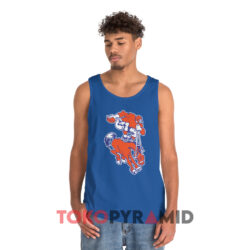 Vintage Denver Broncos Mascot Essential Shirt 4 Vintage Denver Broncos Mascot Essential Blue Tank Top
