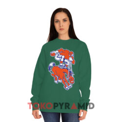 Vintage Denver Broncos Mascot Essential Shirt 3 Vintage Denver Broncos Mascot Essential Green Sweatshirt