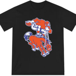Vintage Denver Broncos Mascot Essential Shirt 5 Vintage Denver Broncos Mascot Essential T shirt