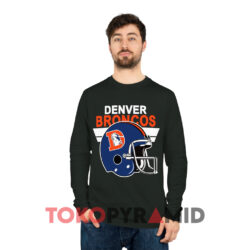 Vintage Denver Broncos Old Logo Shirt 4 Vintage Denver Broncos Old Logo Black Long sleeved