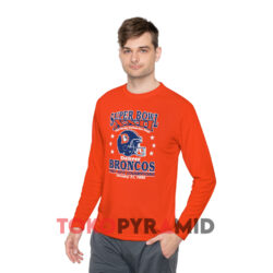 Vintage Denver Broncos Super Bowl XXII NFL Shirt 4 Vintage Denver Broncos Super Bowl Xxii Nfl Long sleeved