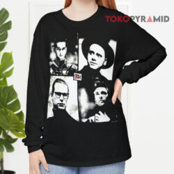 Vintage Depeche Mode USA Tour 1988 Shirt Double Sided 3 Vintage Depeche Mode Usa Tour 1988 Long sleeved Front