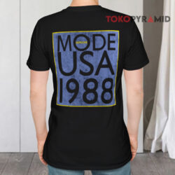 Vintage Depeche Mode USA Tour 1988 Shirt Double Sided 2 Vintage Depeche Mode Usa Tour 1988 T shirt Back