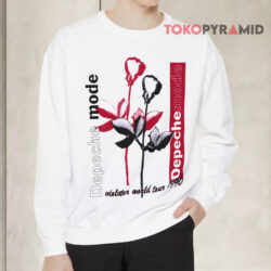Vintage Depeche Mode Violator World Tour 1990 Shirt 3 Vintage Depeche Mode Violator World Tour 1990 Sweatshirt