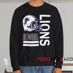 Vintage Detroit Lions Football T-shirt 4 Vintage Detroit Lions Nfl Football T shirt Black Sweatshirt