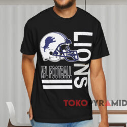 Vintage Detroit Lions Nfl Football T shirt Black T shirt