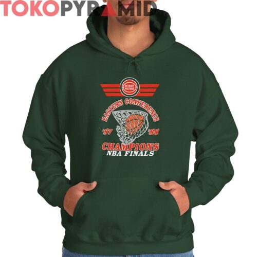 Vintage Detroit Pistons Eastern Conference Champions 87 88 Nba Finals Shirt