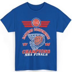 Vintage Detroit Pistons Eastern Conference Champions 87 88 Nba Finals Shirt