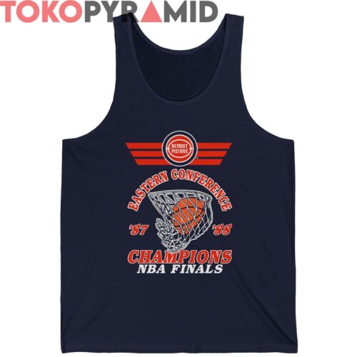 Vintage Detroit Pistons Eastern Conference Champions 87 88 Nba Finals Shirt