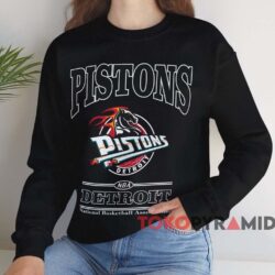 Vintage Detroit Pistons NBA Basketball Shirt 4 Vintage Detroit Pistons Nba Basketball Shirt Black Sweatshirt