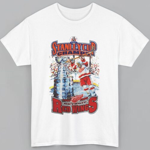 Vintage Detroit Red Wings 1997 1998 Stanley Cup Shirt
