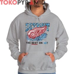Vintage Detroit Red Wings The Best On Ice Shirt