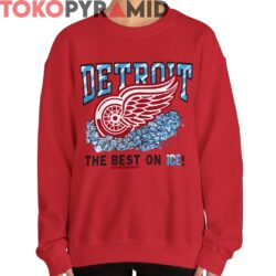 Vintage Detroit Red Wings The Best On Ice Shirt