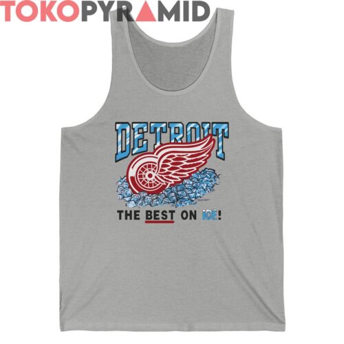 Vintage Detroit Red Wings The Best On Ice Shirt