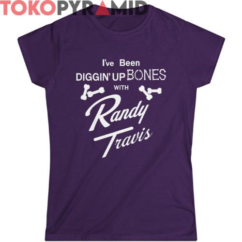Vintage Diggin Up Bones Randy Travis Shirt