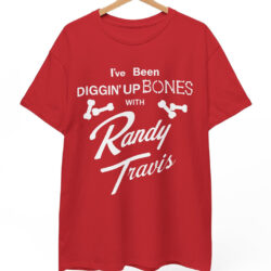 Vintage Diggin Up Bones Randy Travis Shirt