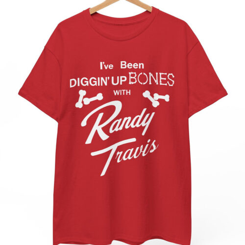 Vintage Diggin Up Bones Randy Travis Shirt