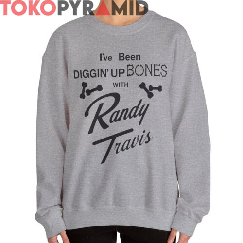 Vintage Diggin Up Bones Randy Travis Shirt