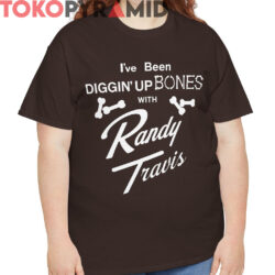 Vintage Diggin Up Bones Randy Travis Shirt