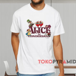 Vintage Disney Alice In Wonderland T shirt White T shirt