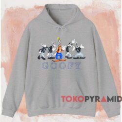 Vintage Disney Goofy T-shirt 2 Vintage Disney Goofy T shirt Grey Hoodie