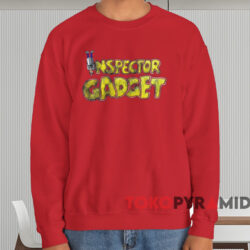 Vintage Disney Inspector Gadget T shirt Red Sweatshirt