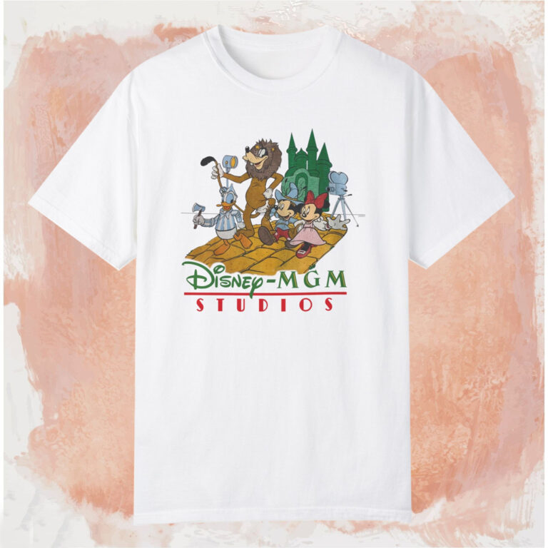 80s～90s ディズニーMGM STUDIOS Tシャツ 鬼フェード　XL 90s Disney タワー・オブ・テラー Tシャツ 鬼フェード XL