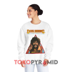 Vintage Doug Henning Magician Shirt 3 Vintage Doug Henning Magician White Sweatshirt